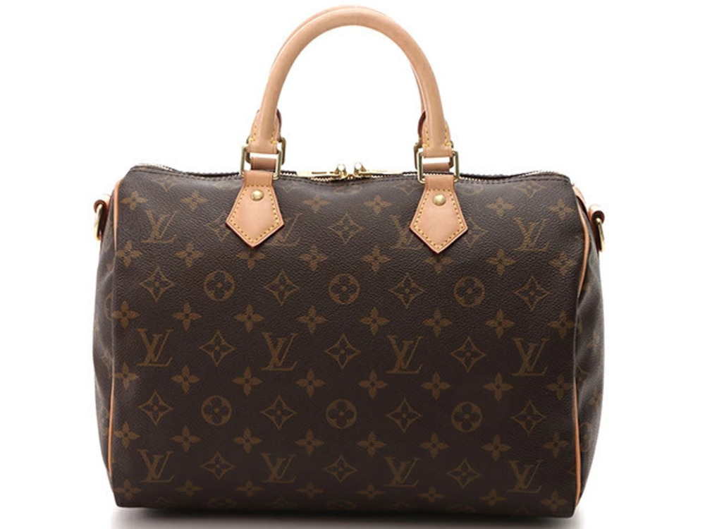 Louis Vuitton Monogram Speedy brown Bandoulire